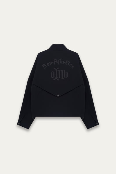 DAVID TRACK JACKET EUPHORIC BLACK