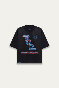 SPORTY GATEKEEPER TEE EUPHORIC BLACK