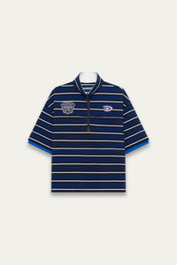 BRAT SS POLO SHIRT NOIR TEMPO