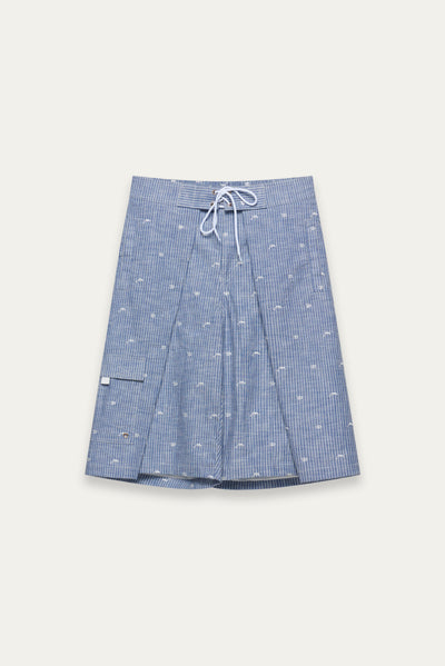LAUREN SWIMTRUNK SHORTS WATER STRIPE