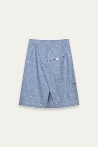 LAUREN SWIMTRUNK SHORTS WATER STRIPE