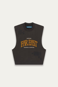 BEAN BIKER VEST PEBBLE GREY