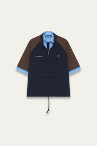 LUCIEN SS PULLOVER DEPTH BLUE