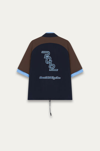 LUCIEN SS PULLOVER DEPTH BLUE