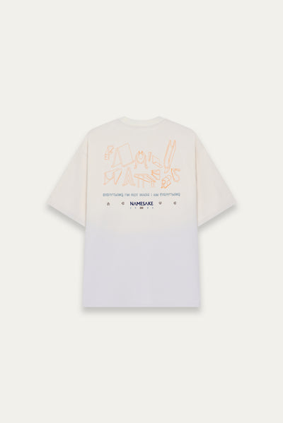 SAVA OVERSIZED PLAYGROUND TEE CANNOLI CREAM