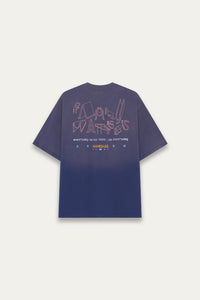 SAVA OVERSIZED PLAYGROUND TEE DEPTH BLUE