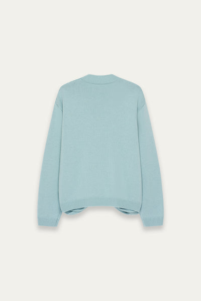 TWIST SWEATER JADE GREEN