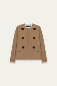 ELMER DUFFLE JACKET SCOUT KHAKI
