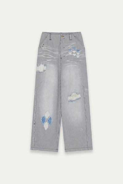 COMPASS JEANS OCEANIA STRIPE