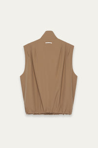 OTTO PLEATED CARGO VEST SCOUT KHAKI