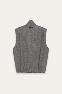 OTTO PLEATED CARGO VEST PLUME GREY