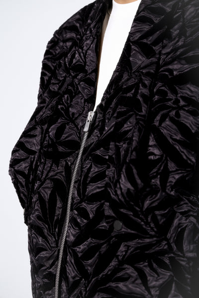 PIERCE AVIATOR BLOUSON SEIGAIHA BLACK