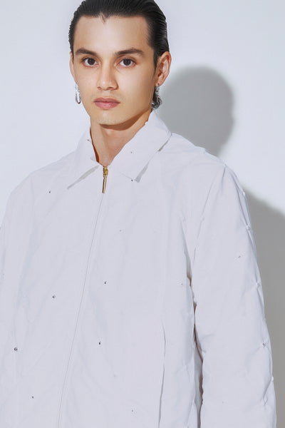 JAKE COACH JACKET ANGEL WHITE