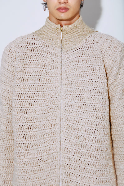 PISTOL TRACK JACKET CANNOLI CREAM