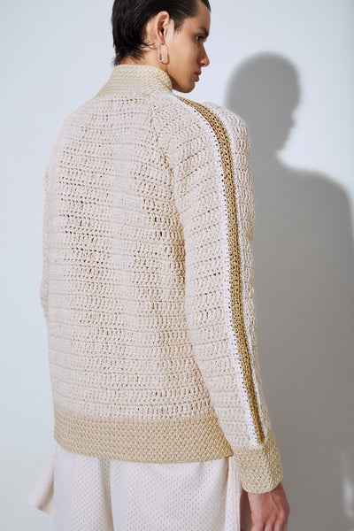 PISTOL TRACK JACKET CANNOLI CREAM